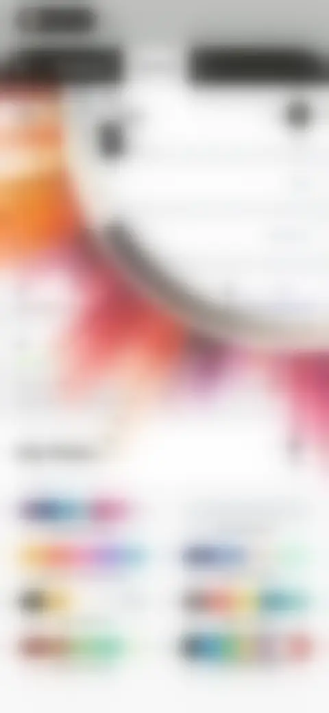 Locked screen preview