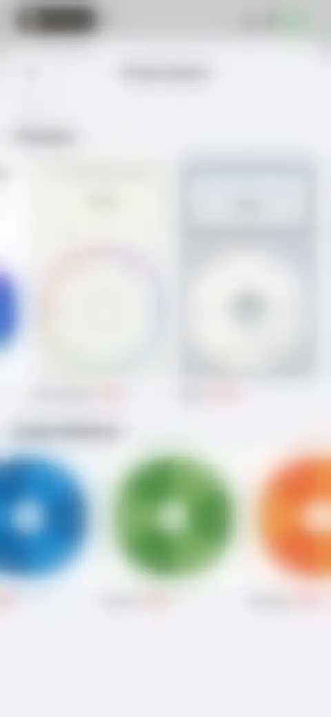 Locked screen preview