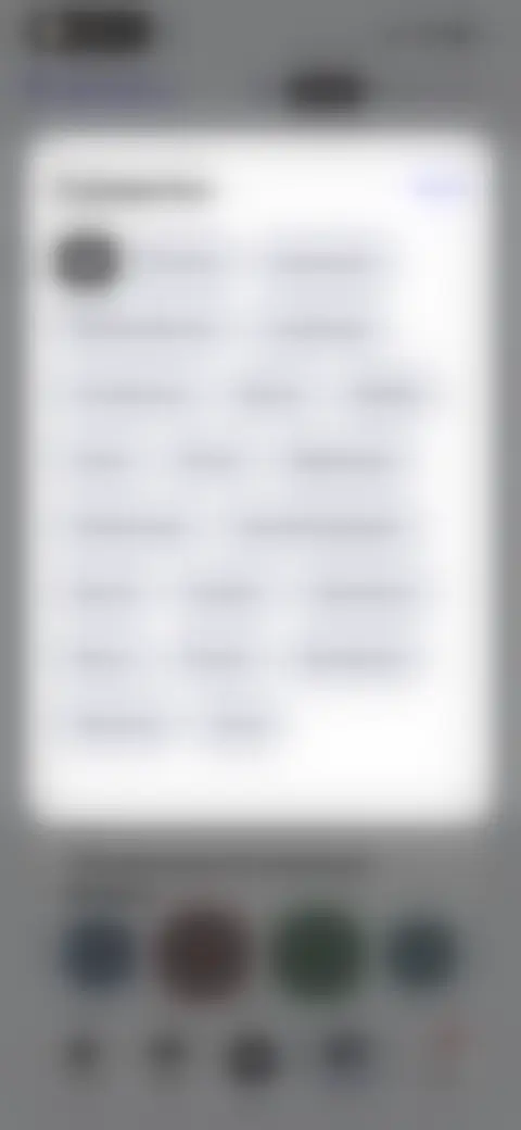 Locked screen preview