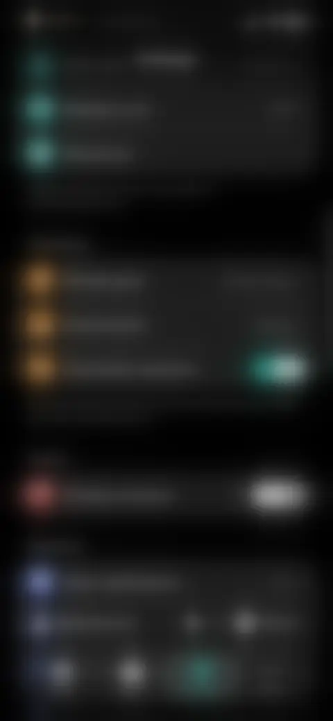 Locked screen preview