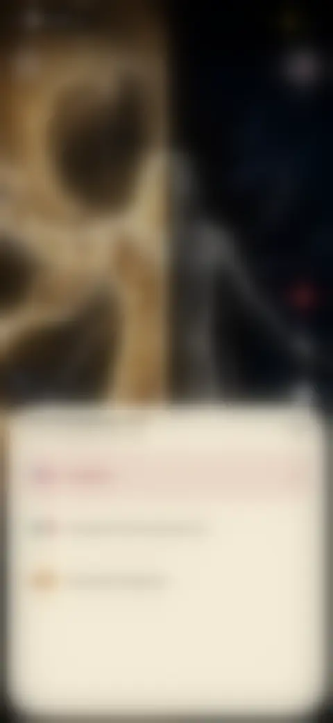 Locked screen preview
