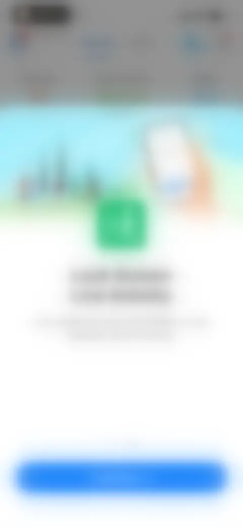 Locked screen preview
