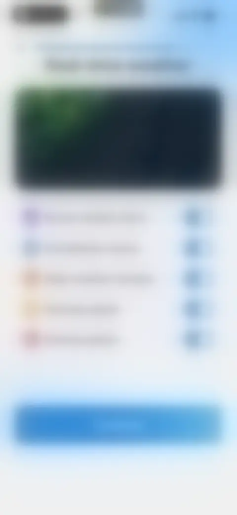 Locked screen preview