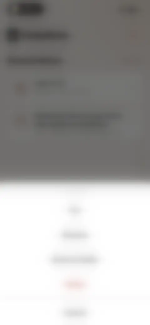 Locked screen preview