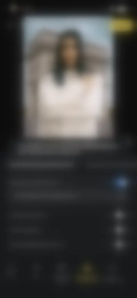 Locked screen preview