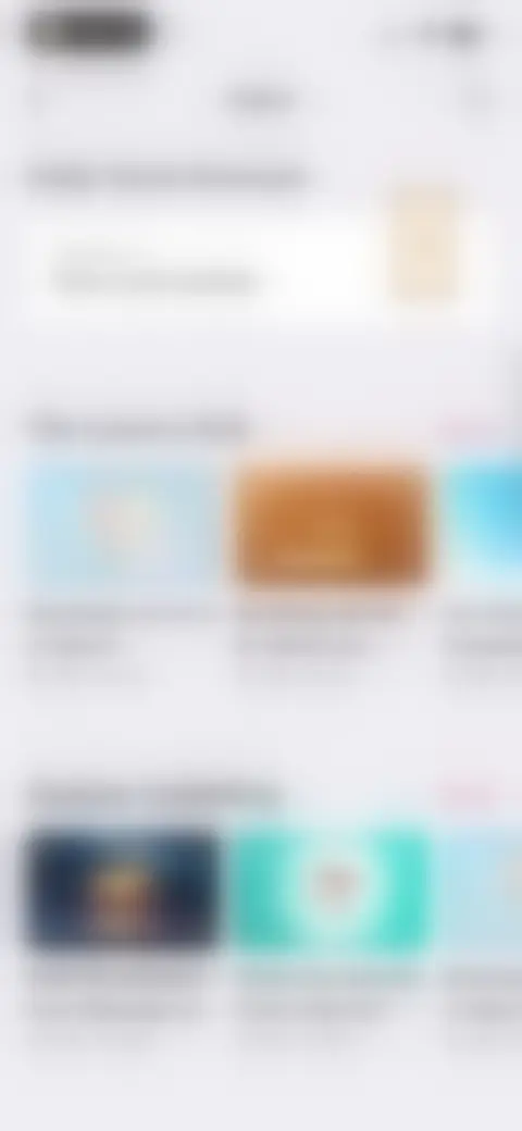 Locked screen preview