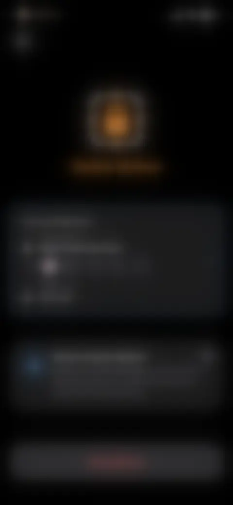 Locked screen preview