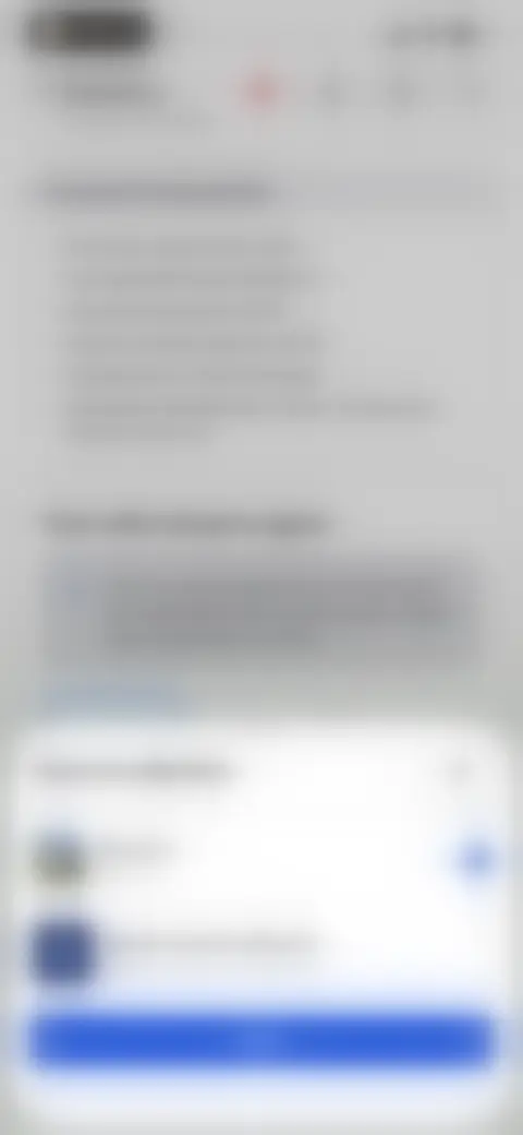 Locked screen preview