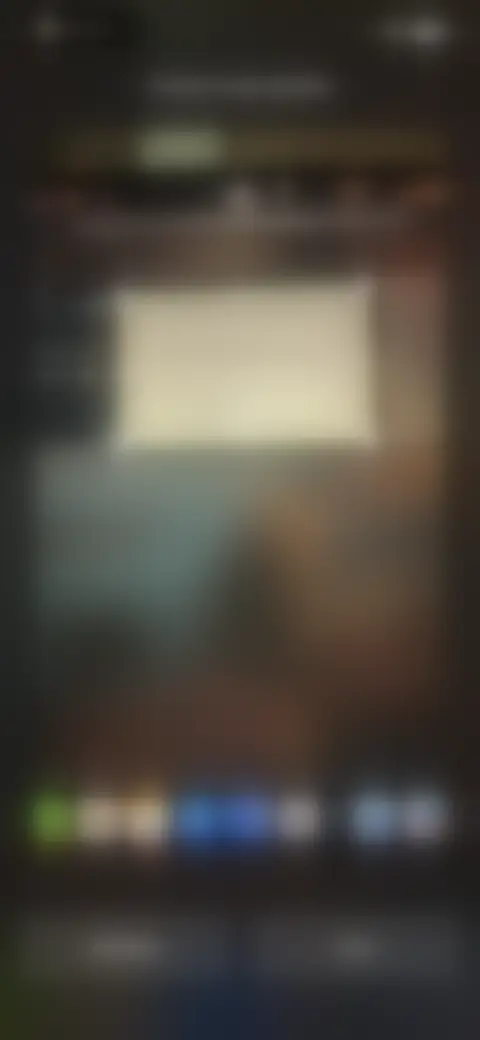 Locked screen preview