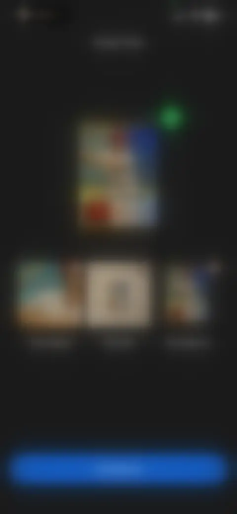 Locked screen preview