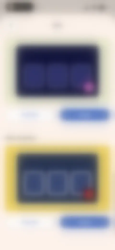 Locked screen preview
