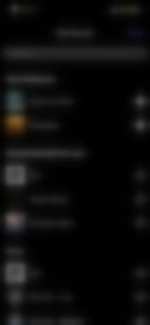 Locked screen preview