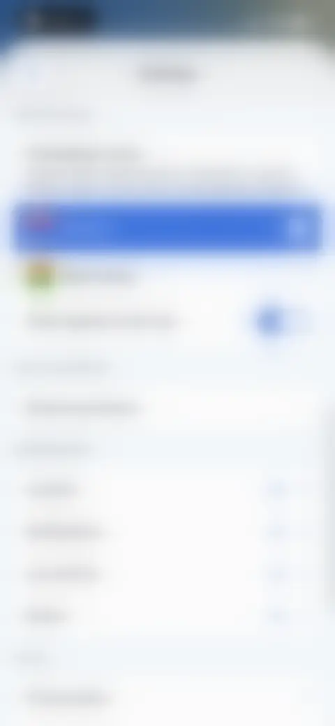 Locked screen preview