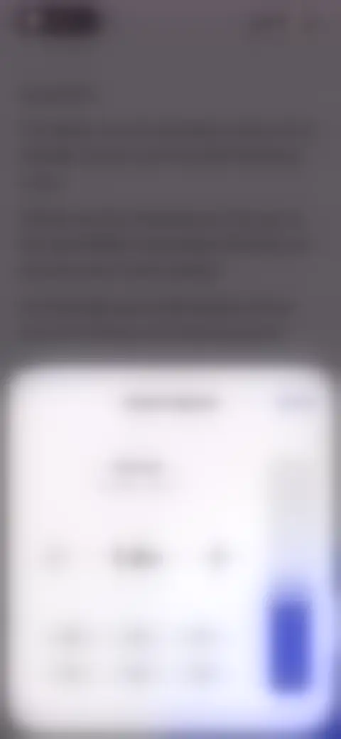 Locked screen preview