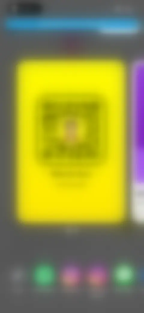Locked screen preview