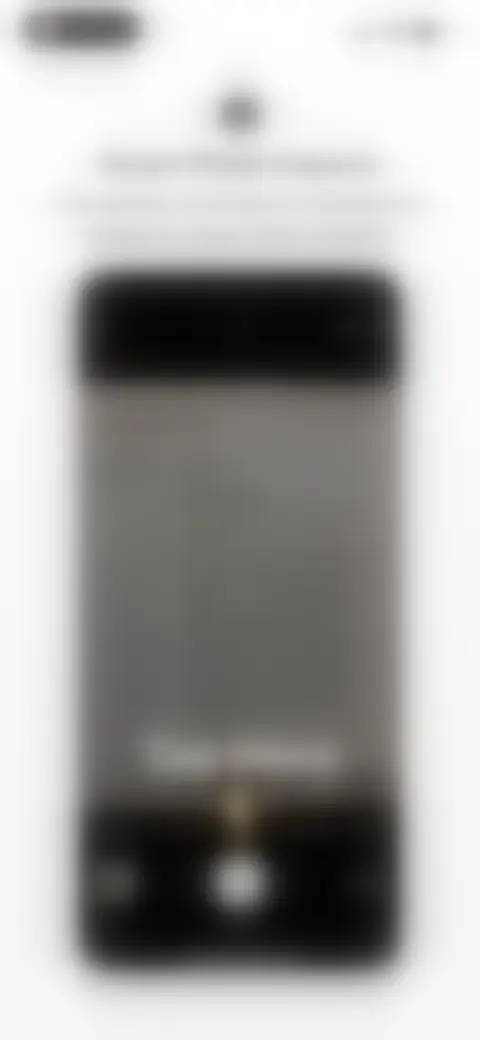 Locked screen preview