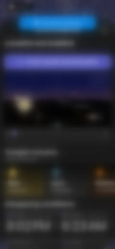 Locked screen preview