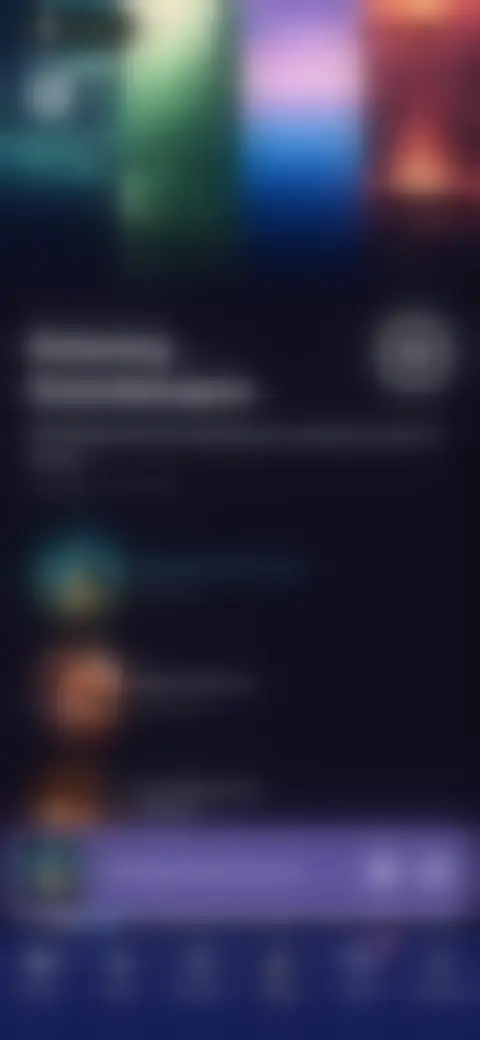 Locked screen preview