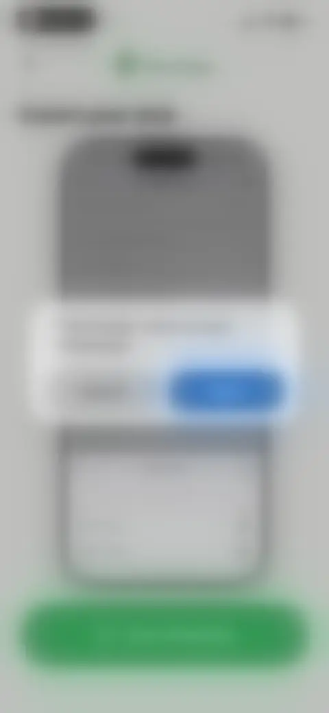 Locked screen preview