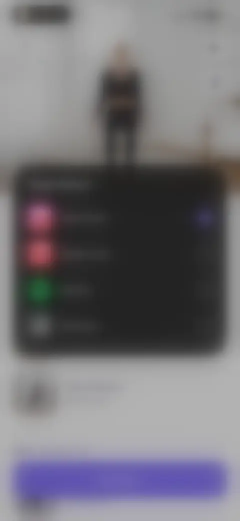Locked screen preview