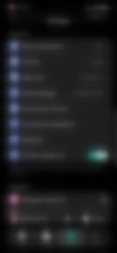 Locked screen preview