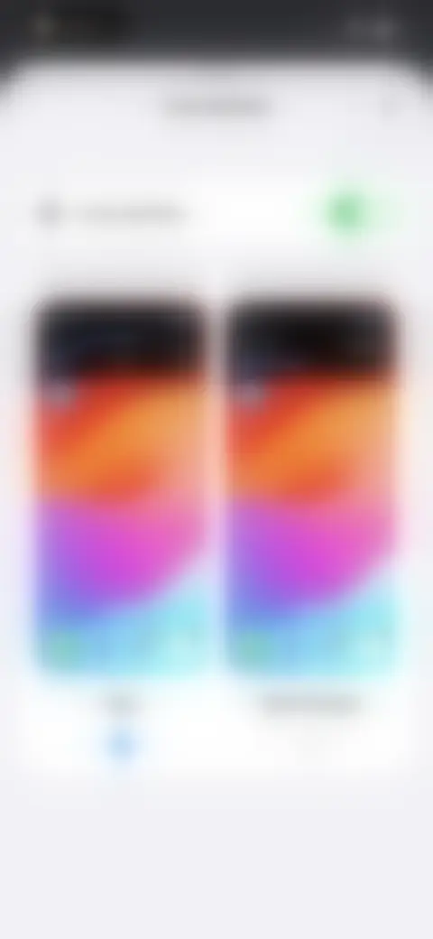 Locked screen preview