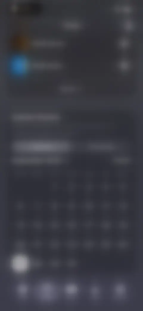 Locked screen preview