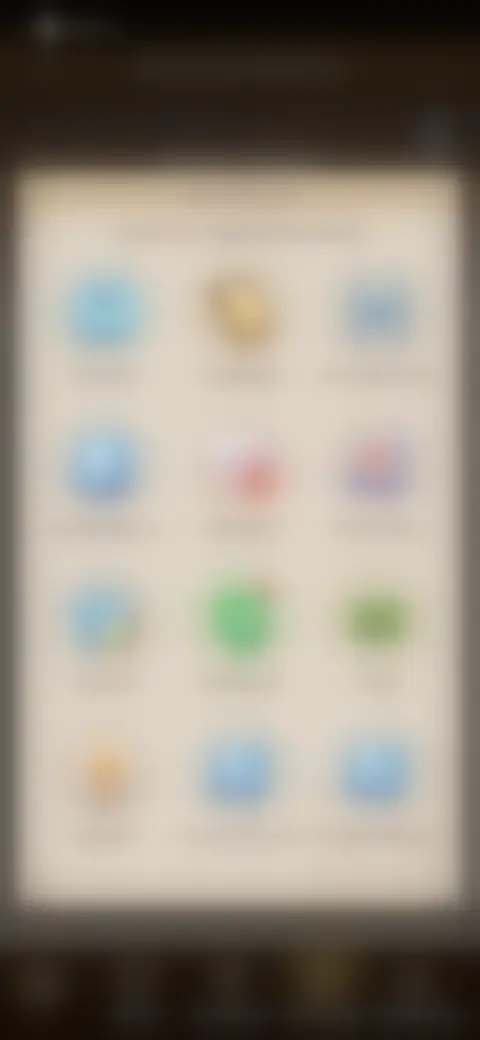 Locked screen preview