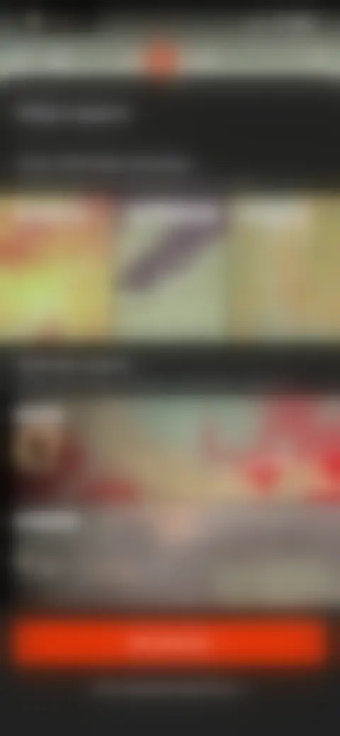 Locked screen preview