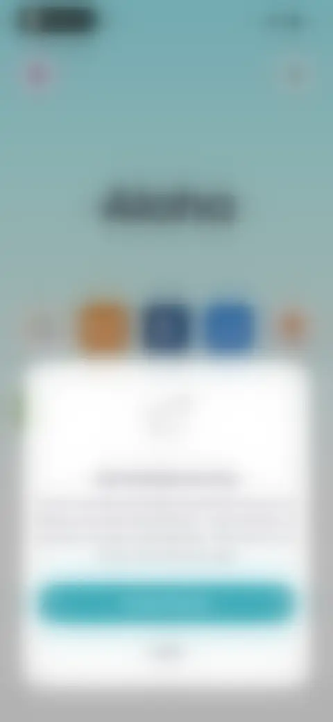 Locked screen preview