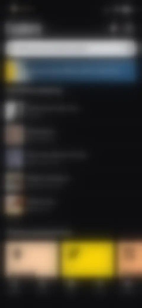 Locked screen preview