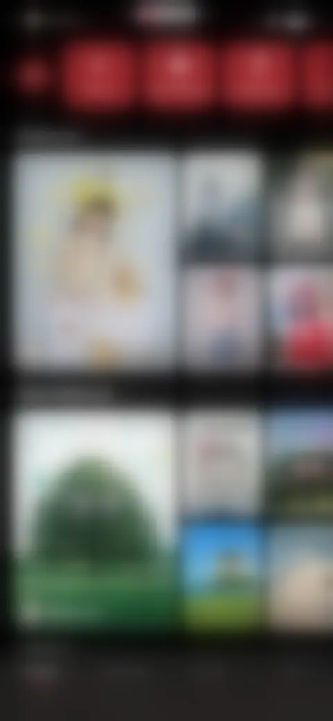 Locked screen preview