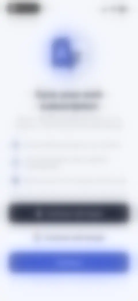 Locked screen preview