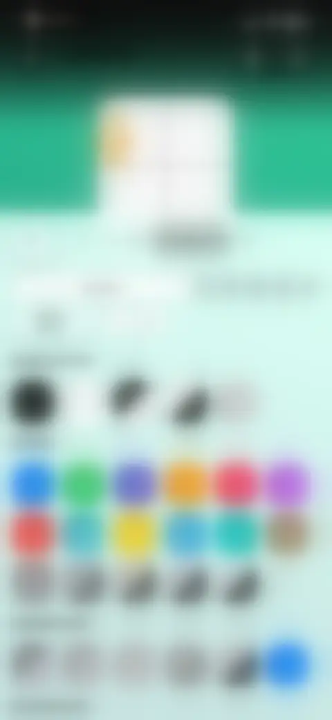 Locked screen preview