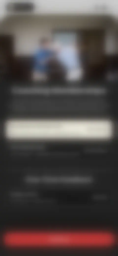 Locked screen preview