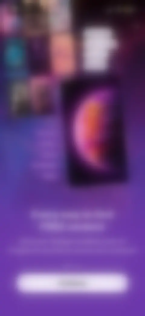 Locked screen preview
