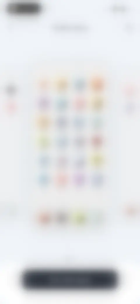Locked screen preview