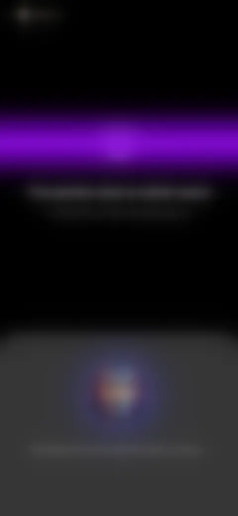 Locked screen preview
