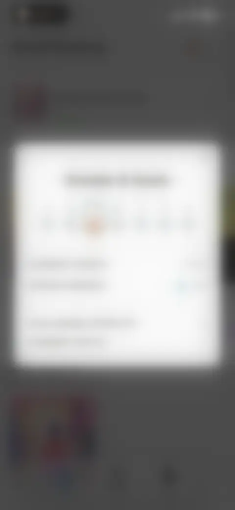 Locked screen preview