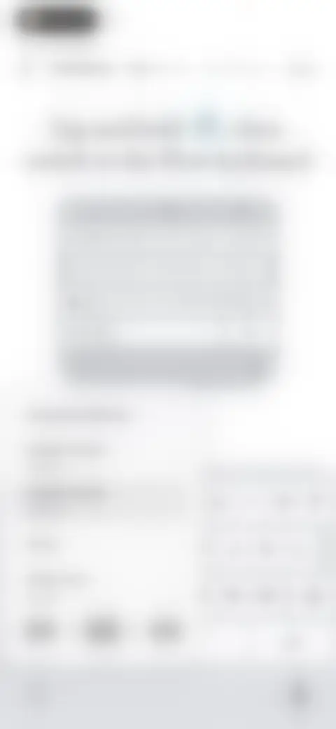 Locked screen preview