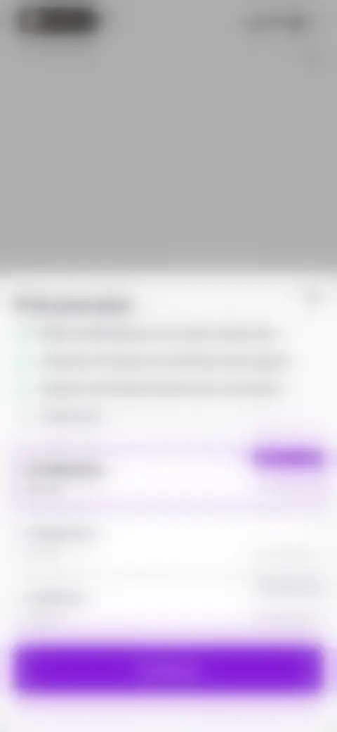 Locked screen preview
