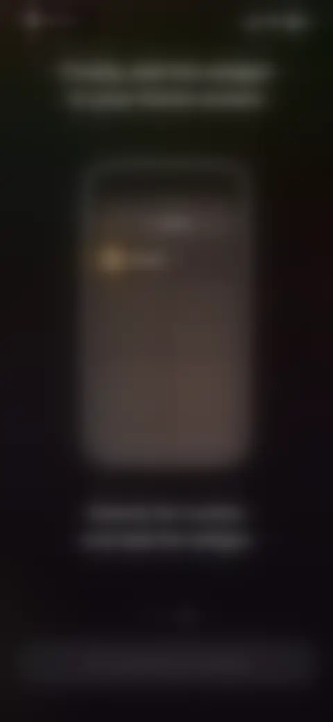 Locked screen preview