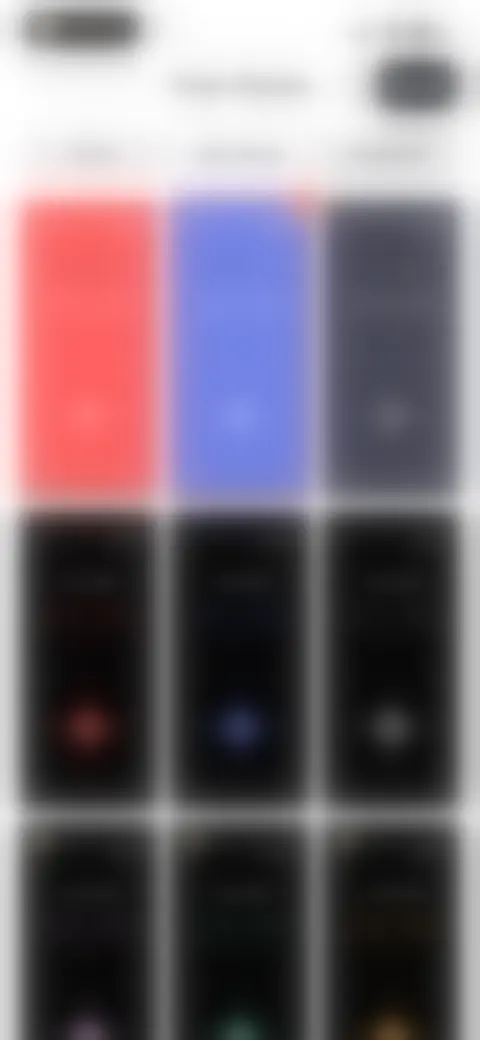 Locked screen preview