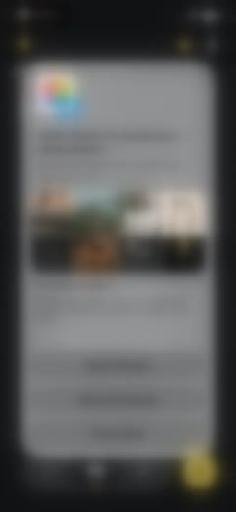 Locked screen preview