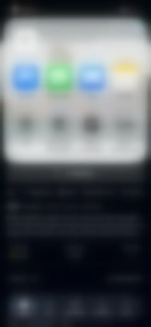 Locked screen preview