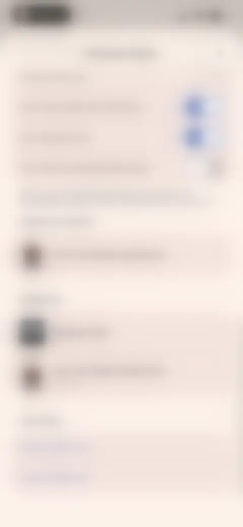 Locked screen preview