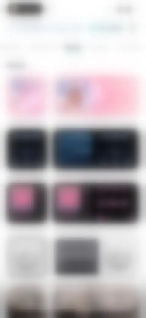 Locked screen preview