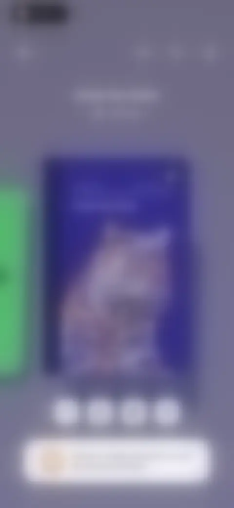 Locked screen preview