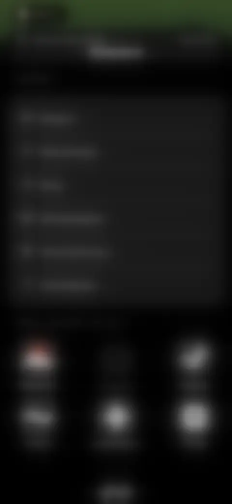 Locked screen preview