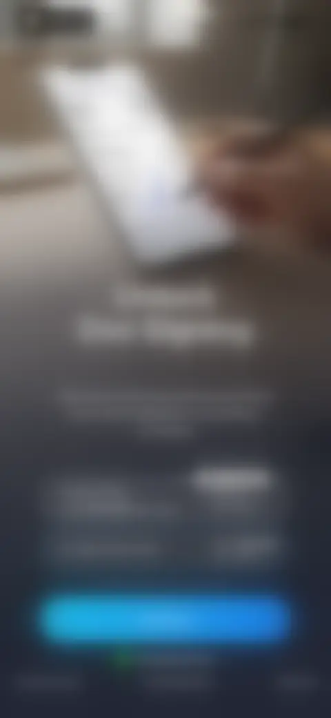 Locked screen preview